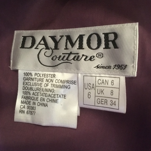 Daymor Couture Mother of the Bride or Groom Ruffle Off the Shoulder Mermaid Gown - Picture 9 of 10